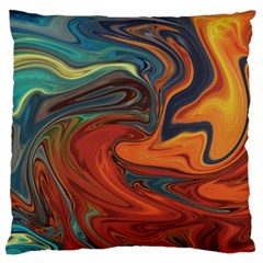 Abstract Art Pattern Standard Flano Cushion Case (two Sides)