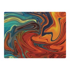 Abstract Art Pattern Double Sided Flano Blanket (mini) 