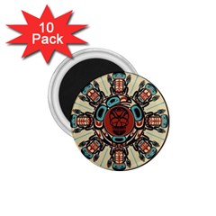 Grateful Dead Pacific Northwest Cover 1 75  Magnets (10 Pack)  by Sapixe