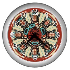 Grateful Dead Pacific Northwest Cover Wall Clock (silver) by Sapixe