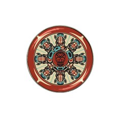 Grateful Dead Pacific Northwest Cover Hat Clip Ball Marker by Sapixe