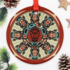 Grateful Dead Pacific Northwest Cover Round Ornament (two Sides) by Sapixe