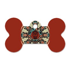 Grateful Dead Pacific Northwest Cover Dog Tag Bone (two Sides) by Sapixe