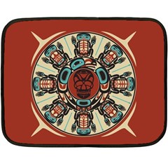 Grateful Dead Pacific Northwest Cover Double Sided Fleece Blanket (mini)  by Sapixe