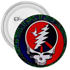 Grateful Dead 3  Buttons by Sapixe