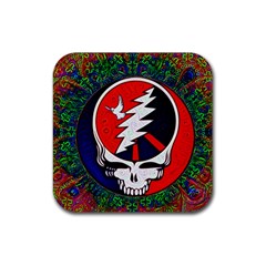 Grateful Dead Rubber Coaster (square)  by Sapixe