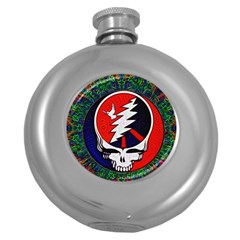 Grateful Dead Round Hip Flask (5 Oz) by Sapixe