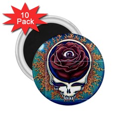 Grateful Dead Ahead Of Their Time 2 25  Magnets (10 Pack)  by Sapixe