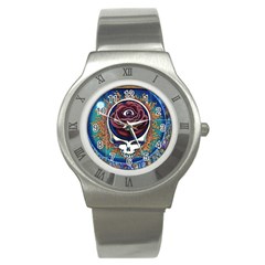 Grateful Dead Ahead Of Their Time Stainless Steel Watch by Sapixe