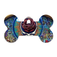 Grateful Dead Ahead Of Their Time Dog Tag Bone (two Sides) by Sapixe