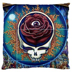 Grateful Dead Ahead Of Their Time Large Cushion Case (two Sides) by Sapixe