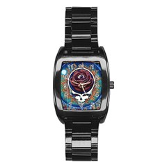 Grateful Dead Ahead Of Their Time Stainless Steel Barrel Watch by Sapixe