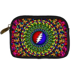 Grateful Dead Digital Camera Leather Case by Sapixe