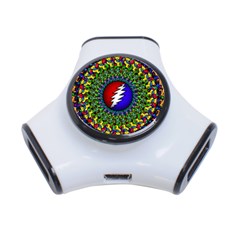 Grateful Dead 3-port Usb Hub by Sapixe