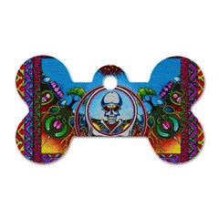 Grateful Dead Wallpapers Dog Tag Bone (two Sides) by Sapixe