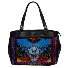 Grateful Dead Wallpapers Oversize Office Handbag by Sapixe