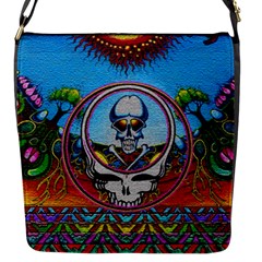 Grateful Dead Wallpapers Flap Closure Messenger Bag (s) by Sapixe