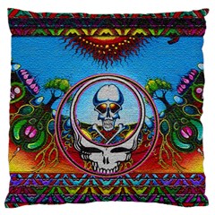 Grateful Dead Wallpapers Standard Flano Cushion Case (one Side) by Sapixe