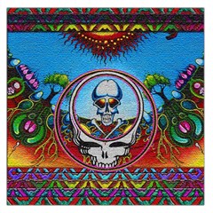 Grateful Dead Wallpapers Large Satin Scarf (square) by Sapixe