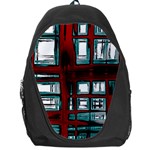 Abstract Color Background Form Backpack Bag Front