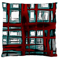 Abstract Color Background Form Standard Flano Cushion Case (one Side)