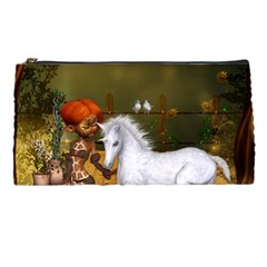 Cute Fairy With Unicorn Foal Pencil Cases by FantasyWorld7