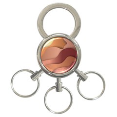 Autumn Copper Gradients 3-ring Key Chain by HermanTelo