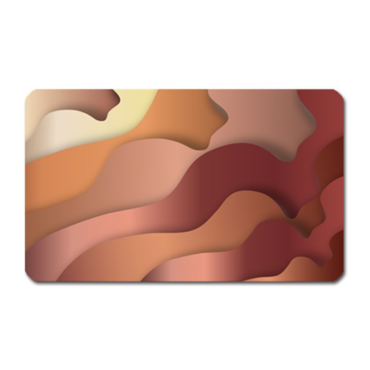 Autumn Copper Gradients Magnet (Rectangular)