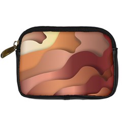 Autumn Copper Gradients Digital Camera Leather Case