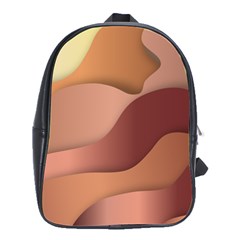 Autumn Copper Gradients School Bag (large)