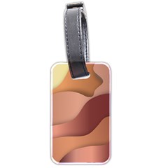 Autumn Copper Gradients Luggage Tag (two Sides) by HermanTelo