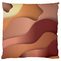 Autumn Copper Gradients Large Cushion Case (two Sides)