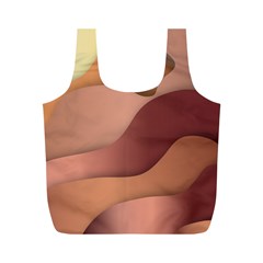 Autumn Copper Gradients Full Print Recycle Bag (m)