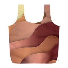 Autumn Copper Gradients Full Print Recycle Bag (l)