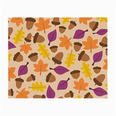 Acorn Leaves Pattern Small Glasses Cloth