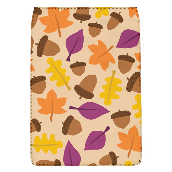 Acorn Leaves Pattern Removable Flap Cover (L)