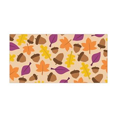 Acorn Leaves Pattern Yoga Headband