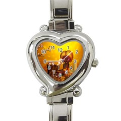 Cute Little Fairy Heart Italian Charm Watch by FantasyWorld7