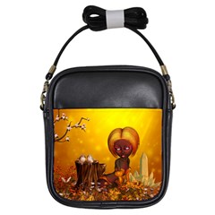 Cute Little Fairy Girls Sling Bag by FantasyWorld7