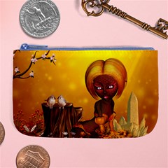 Cute Little Fairy Large Coin Purse by FantasyWorld7