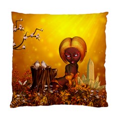 Cute Little Fairy Standard Cushion Case (one Side) by FantasyWorld7