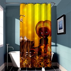 Cute Little Fairy Shower Curtain 36  X 72  (stall)  by FantasyWorld7