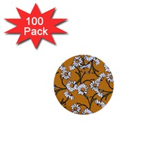 Daisy 1  Mini Buttons (100 Pack)  by BubbSnugg