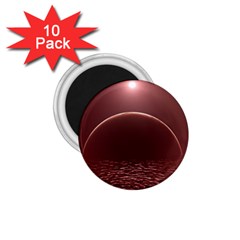 Alien Planet Exoplanet Ocean 1 75  Magnets (10 Pack)  by HermanTelo