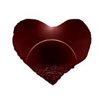 Alien Planet Exoplanet Ocean Standard 16  Premium Flano Heart Shape Cushions Front