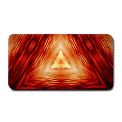 Abstract Orange Triangle Medium Bar Mats by HermanTelo