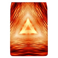 Abstract Orange Triangle Removable Flap Cover (s) by HermanTelo