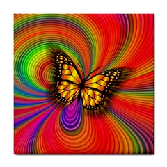 Arrangement Butterfly Tile Coasters by HermanTelo