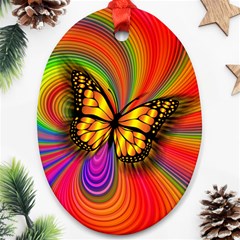 Arrangement Butterfly Ornament (oval) by HermanTelo