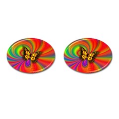 Arrangement Butterfly Cufflinks (oval)